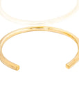Z Lorisa Necklace, brass-crafted jewelry inspiring resilience and confidence for refined elegance-side view