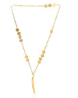 Zaakoo Bead Necklace: A bold, handcrafted brass necklace with vibrant colors to elevate your look-wide angle view