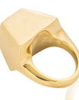 Zaamat Brass Ring – Elevate your look with this chic ring that brings fresh elegance and a unique vibe-detailed view