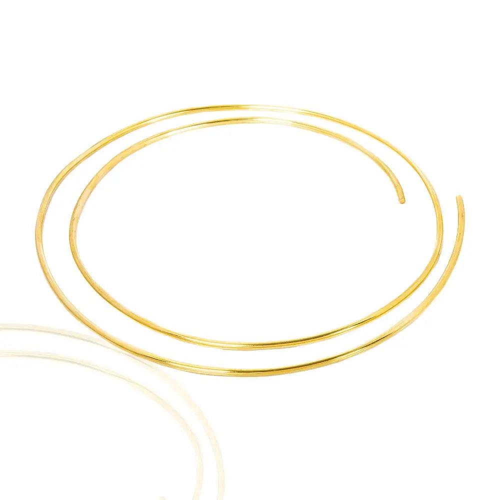 Brass pendant necklace | Adele Dejak