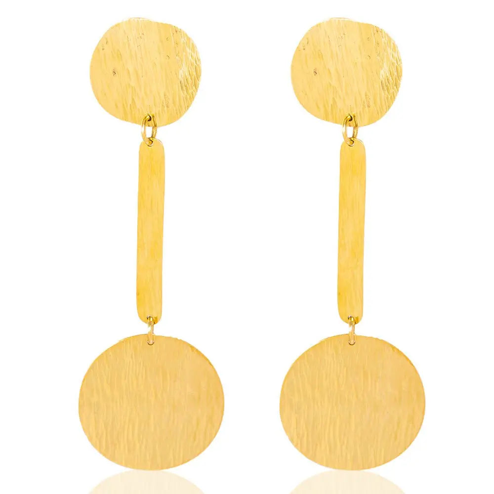 Zanisha Statement Earrings: fierce, empowering jewelry for unforgettable moments, crafted with passion and precision-front view