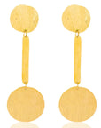 Zanisha Statement Earrings: fierce, empowering jewelry for unforgettable moments, crafted with passion and precision-front view
