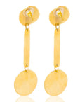 Zanisha Statement Earrings: fierce, empowering jewelry for unforgettable moments, crafted with passion and precision-wide angle view
