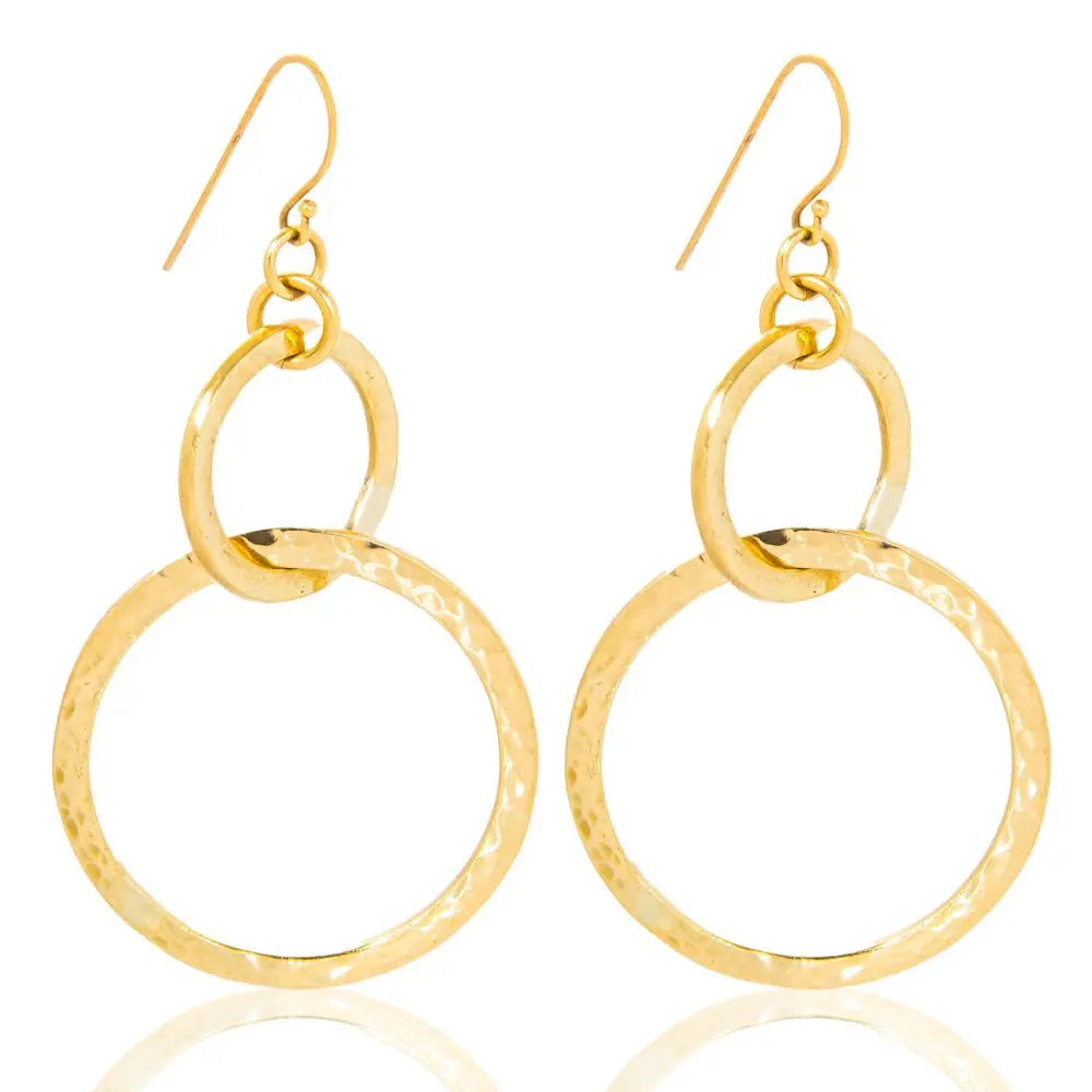 Gold chain earrings | Adele Dejak