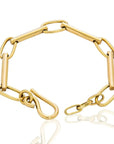 Zuberi Mini Bracelet, refined design, evokes calm and understated elegance, perfect for layering or standalone wear-overhead view