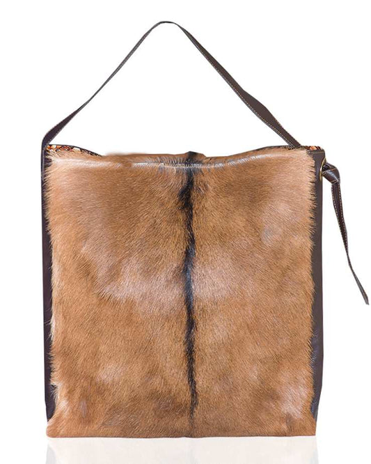 L-Adelina large cow hide bag