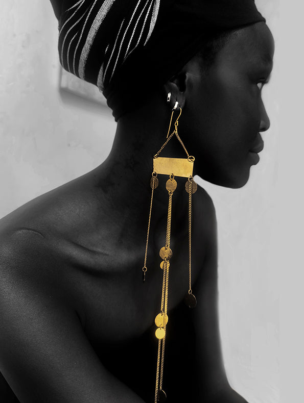 Afro-Lulei Statement Earrings