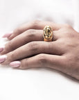 Mawusi Brass Ring Adele Dejak