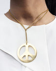 Peace Sign Pendant Adele Dejak