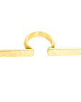 Akuu Brass Statement Ring Ring Adele Dejak 