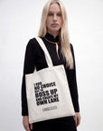 Afro-Boss Up Canvas Tote Bag