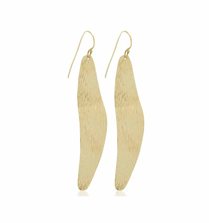 Funga Spice Handmade Brass Earrings