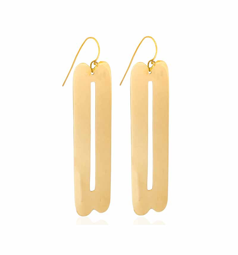 Fena Handmade Brass Earrings