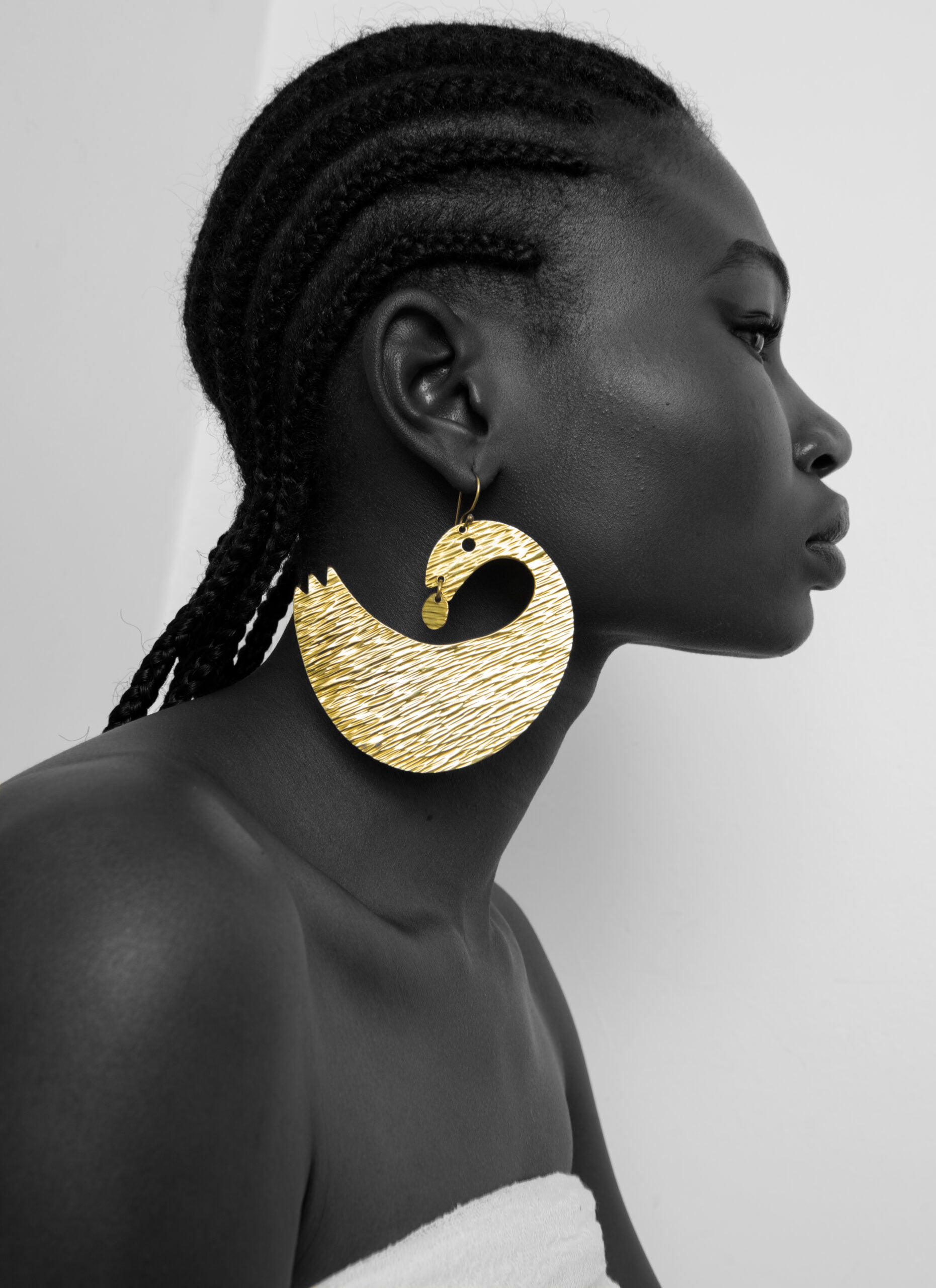 Sankofa Symbol Earrings