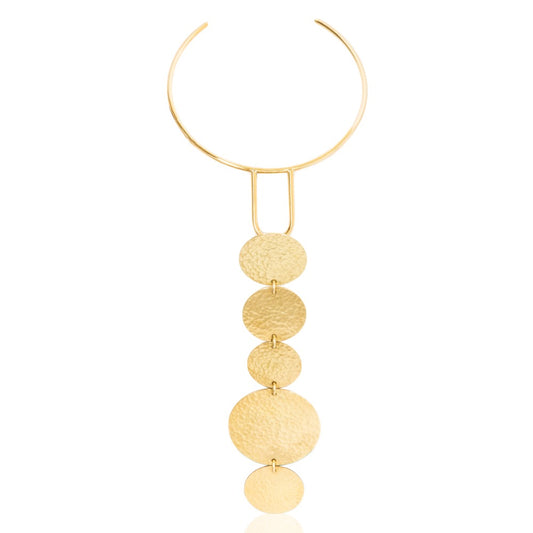 Ayomide Brass Statement Necklace