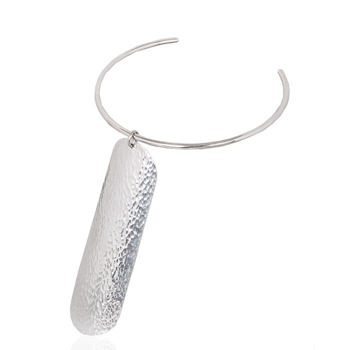 Ayoka Aluminium Hammered Choker