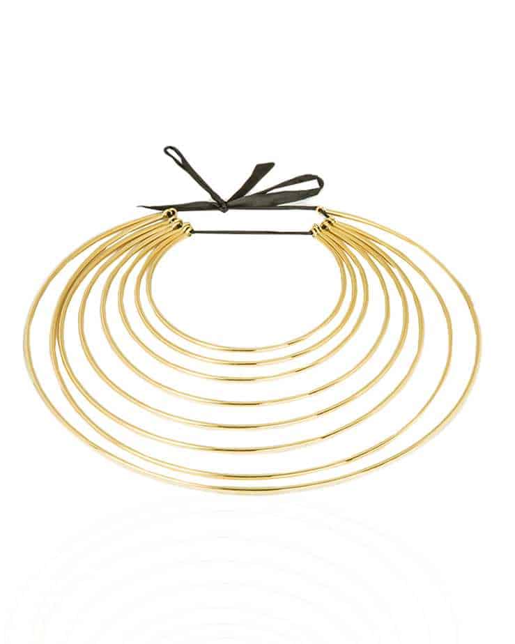 Dhamani Maureen Ribbon Neckpiece