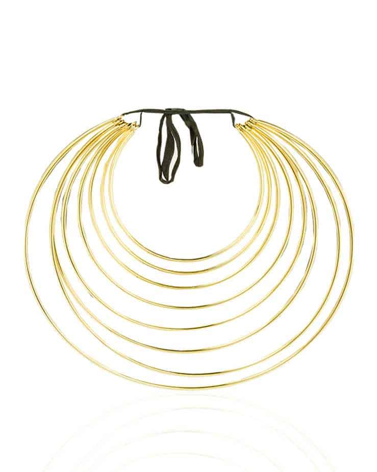 Dhamani Maureen Ribbon Neckpiece