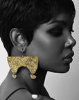 Fodipo Handmade Brass Earrings