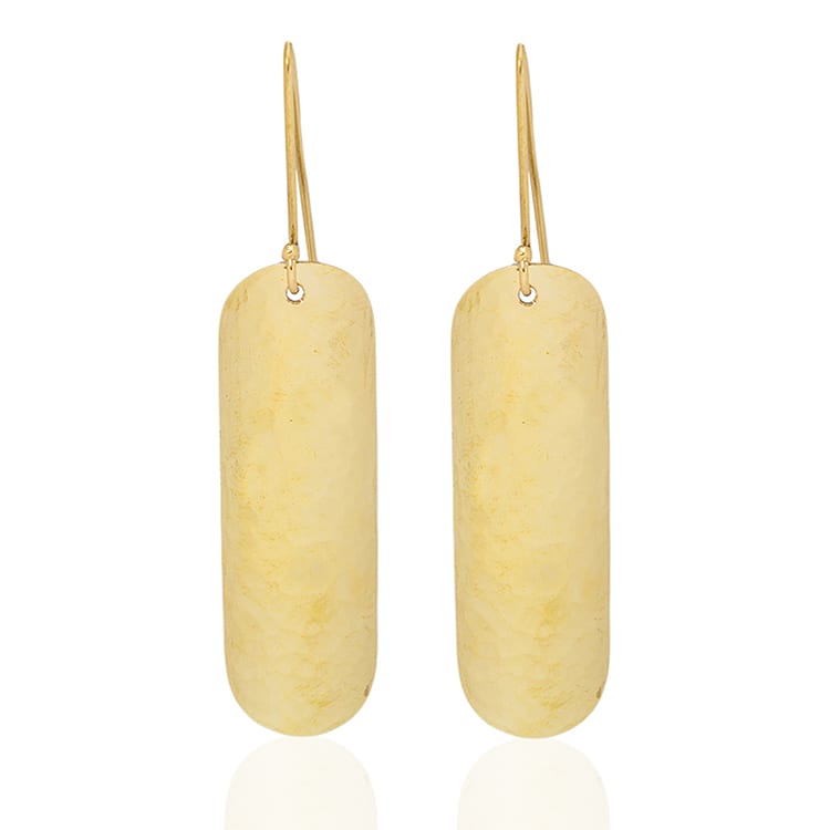 Dhamani Beverly Brass Earrings