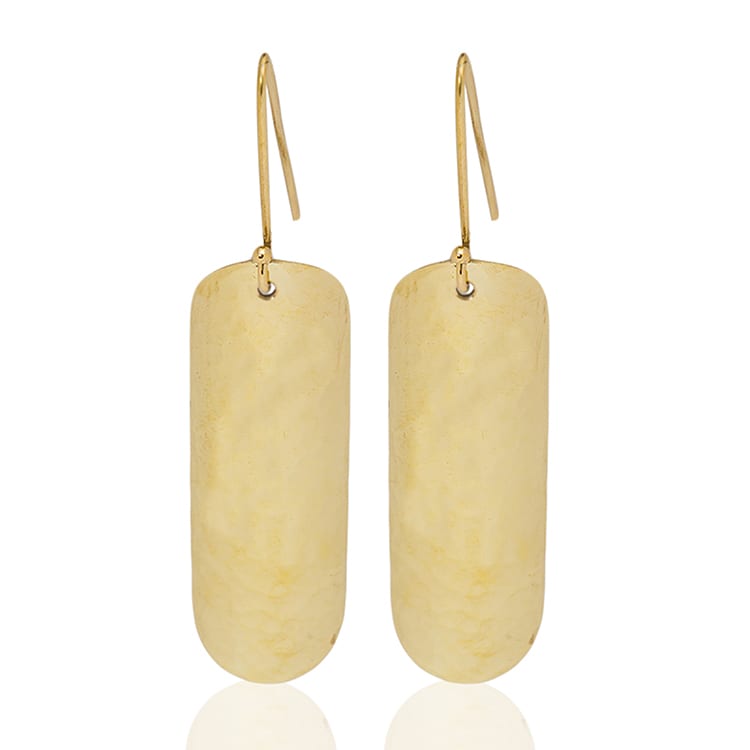 Dhamani Beverly Brass Earrings