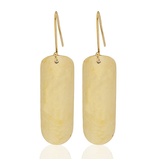 Dhamani Beverly Brass Earrings