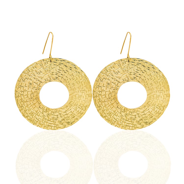 Dhamani Maya Brass Earrings