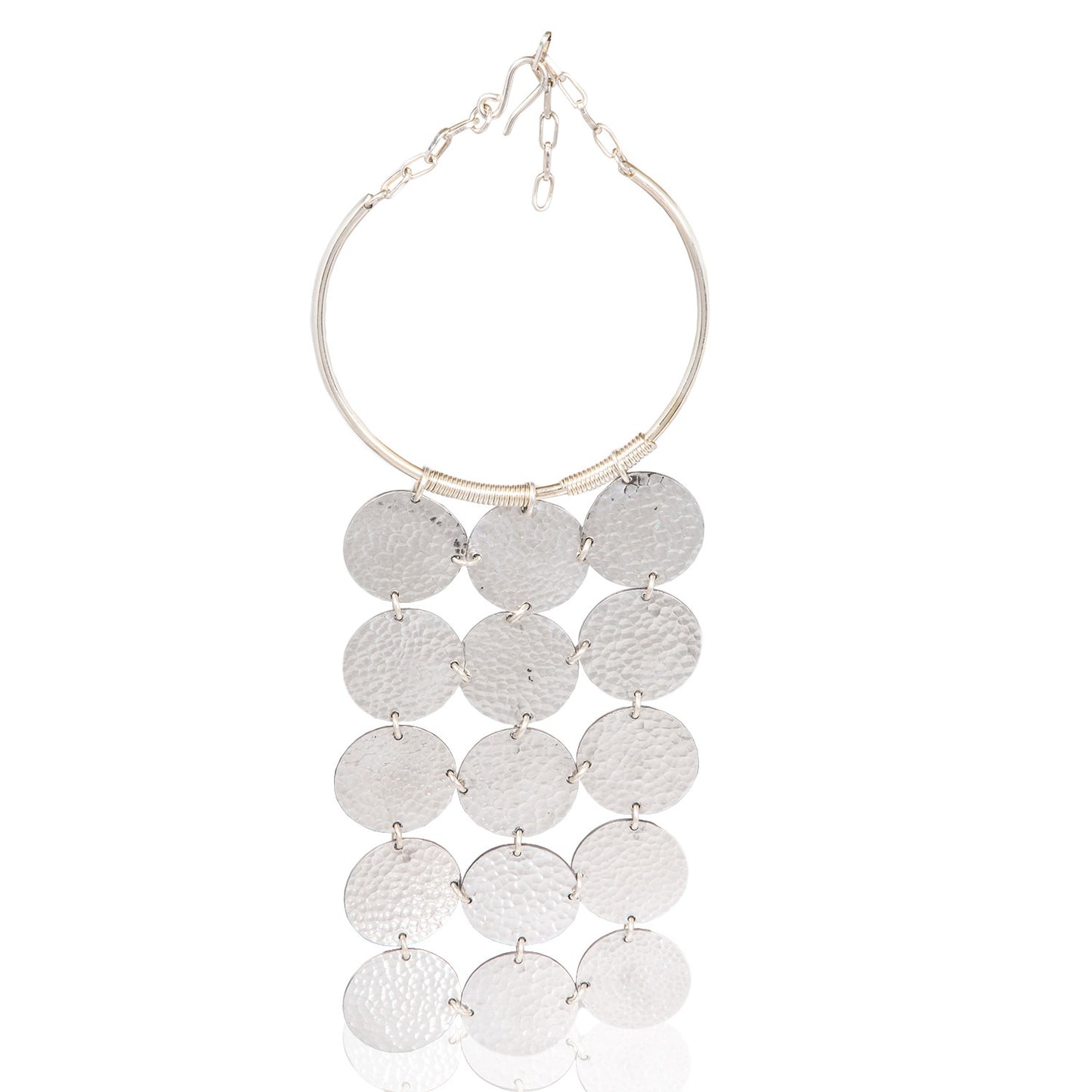 Faridah Aluminium Statement Neckpiece