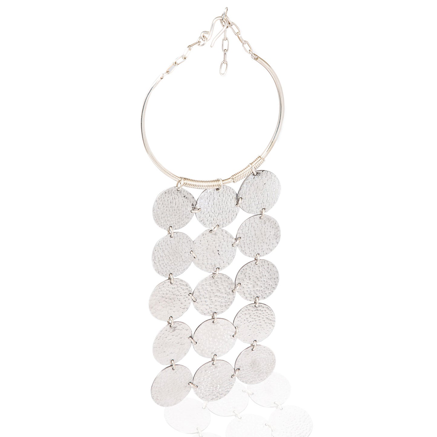 Faridah Aluminium Statement Neckpiece