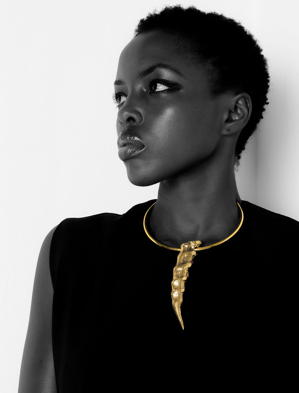 Lisimba Handmade Brass Choker