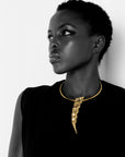 Lisimba Handmade Brass Choker