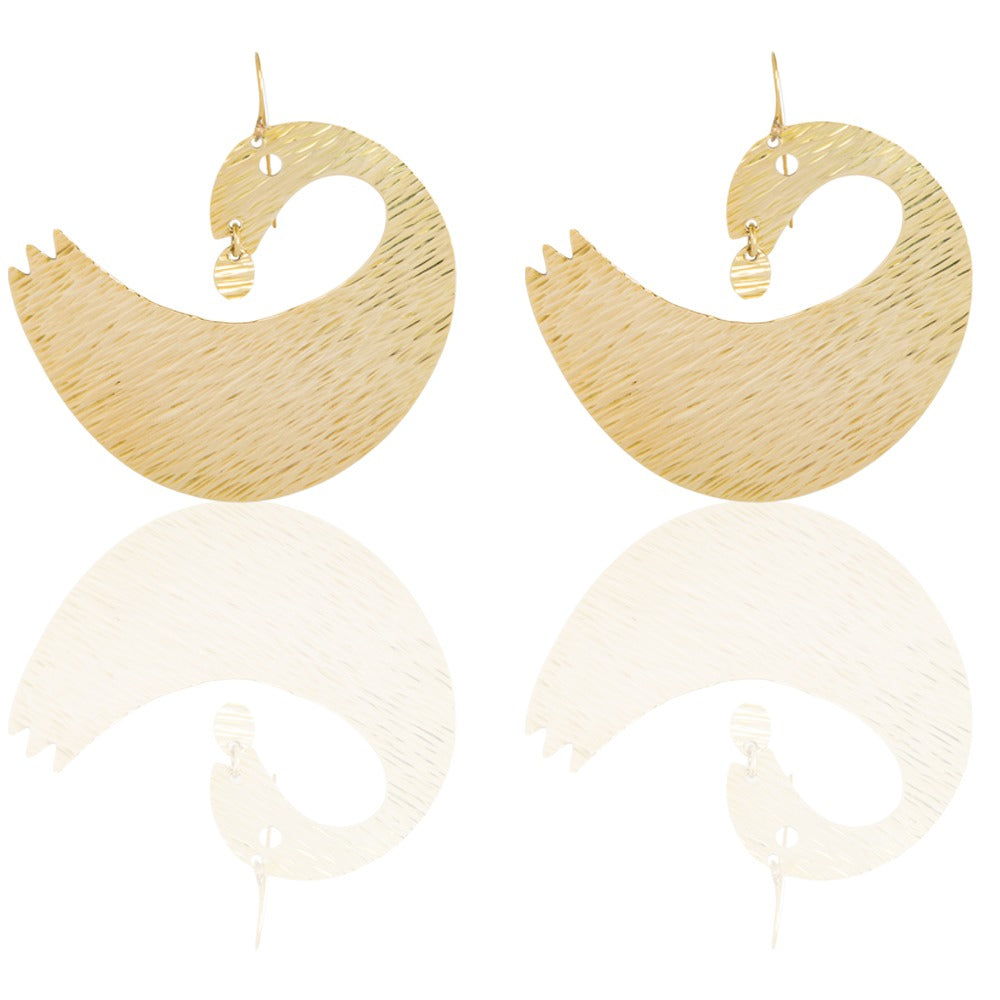 Sankofa Symbol Earrings
