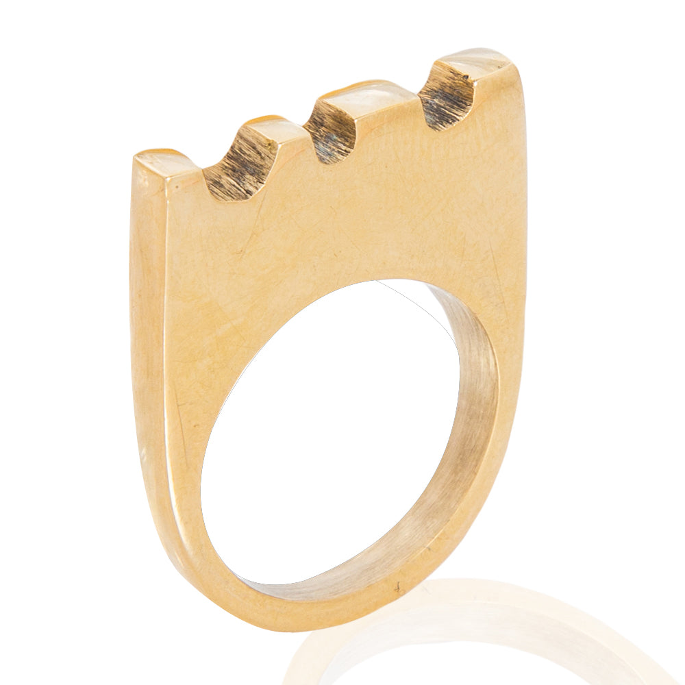 Zubeida Brass Ring